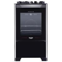 Fogão Dako 4 Bocas Magister Mesa de Vidro Acendimento Automático Bivolt Preto - 9