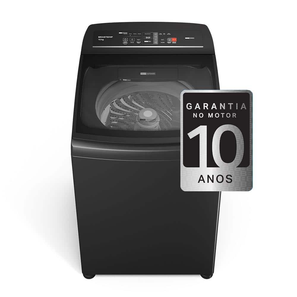 Lavadora de Roupa Brastemp 15kg BWT15A9 com SmartSensor e Ciclo Tira Manchas Advanced – Cinza - 3