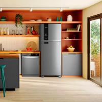 Geladeira Brastemp Duplex BRM55FK Frost Free com Painel Click Black e Turbo Freezer 463L – Inox - 7