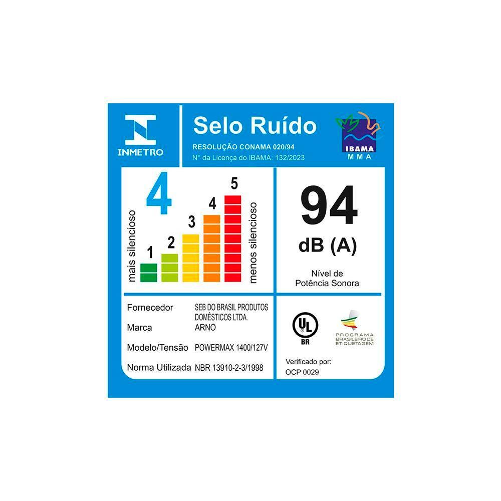 Liquidificador Arno Power Max LN65 Comfort Control 15 Velocidades 1400W - Preto - 8