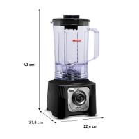 Liquidificador Arno Power Max LN65 Comfort Control 15 Velocidades 1400W - Preto - 10