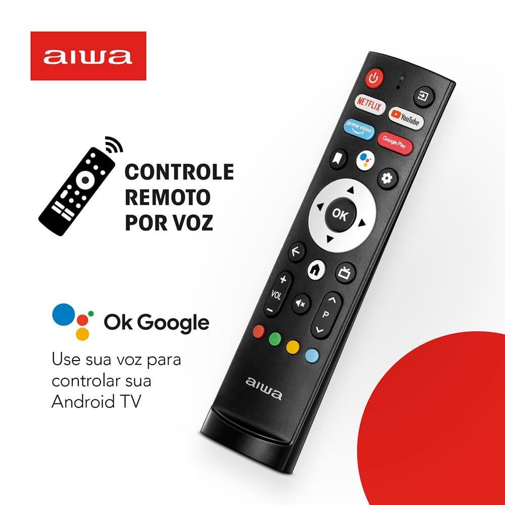 Smart TV 50" 4K Full HD AIWA 50BL02A com Android TV, Dolby Áudio, HDR10+, Wi-fi, Bluetooth, Comando de Voz, Blue Protect e Borda Ultrafina - 6
