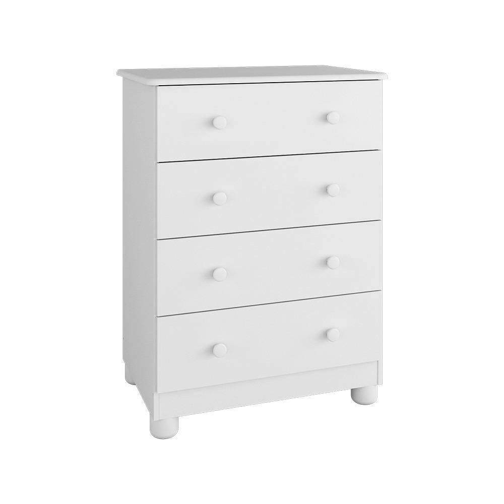 Cômoda Infantil Peroba Duda Plus com 4 Gavetas e 65,1 cm de Largura - 2