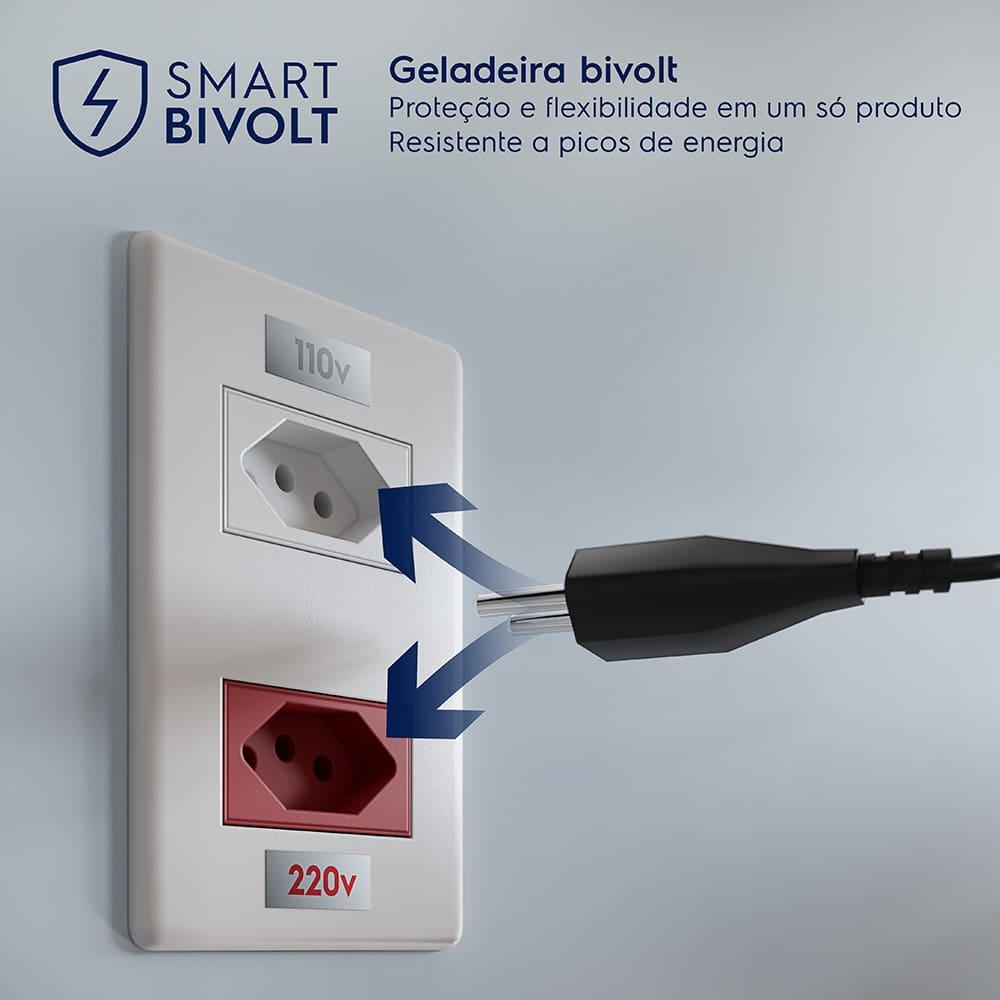 Geladeira Electrolux Frost Free Inverter 480L IT70B Efficient AutoSense Duplex Black Inox Look Bivolt - 5