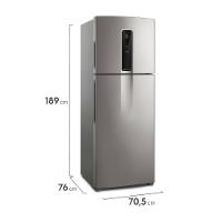 Geladeira Electrolux Frost Free Inverter 480L IT70S Efficient AutoSense Duplex Inox Look Bivolt - 8