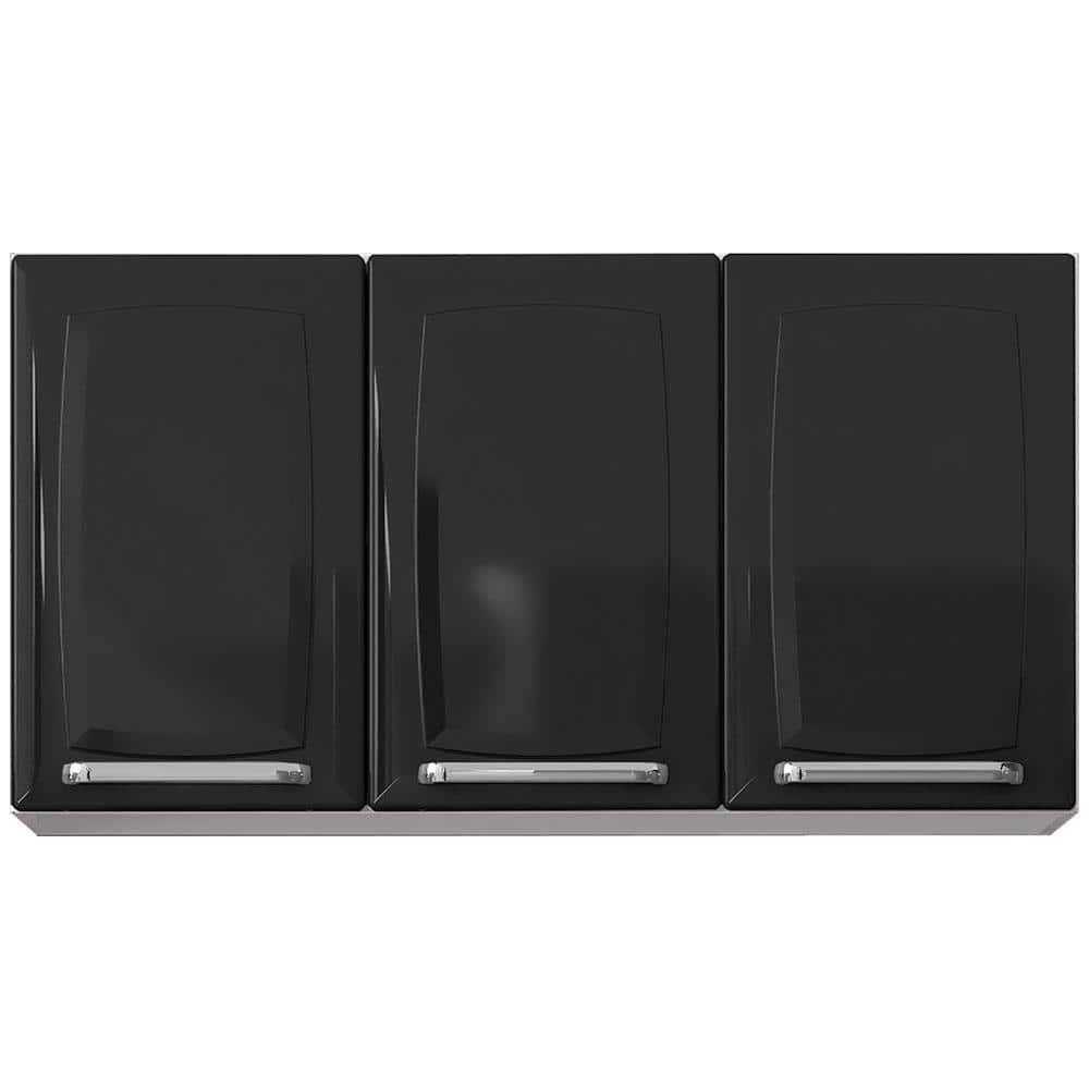 Armário Aéreo Triplo Itatiaia Luce com 3 Portas e 2 Prateleiras - 105cm de largura - 1