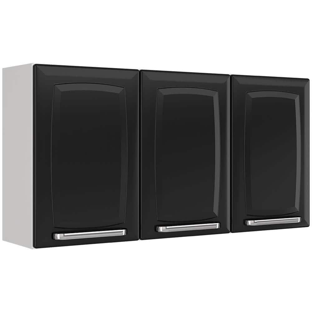 Armário Aéreo Triplo Itatiaia Luce com 3 Portas e 2 Prateleiras - 105cm de largura - 2