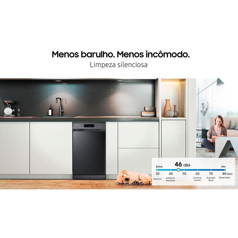 Lava-Louças Samsung DW50C6070FG/AZ 10 Serviços com Display de LED 110V – Black Inox - 4
