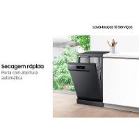 Lava-Louças Samsung DW50C6070FG/AZ 10 Serviços com Display de LED 110V – Black Inox - 5