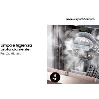 Lava-Louças Samsung DW50C6070FG/AZ 10 Serviços com Display de LED 110V – Black Inox - 7