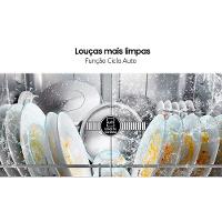 Lava-Louças Samsung DW50C6070FG/AZ 10 Serviços com Display de LED 110V – Black Inox - 8