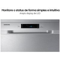 Lava-Louças Samsung DW60C7050FS/AZ 14 Serviços com Display de LED 110V – Inox - 8