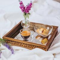 Conjunto com 4 Xícaras e Pires para Café Wolff Pearl Coração em Cristal - 85 ml - 8