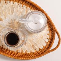 Conjunto com 4 Xícaras e Pires para Chá Wolff Pearl em Cristal - 180 ml - 13