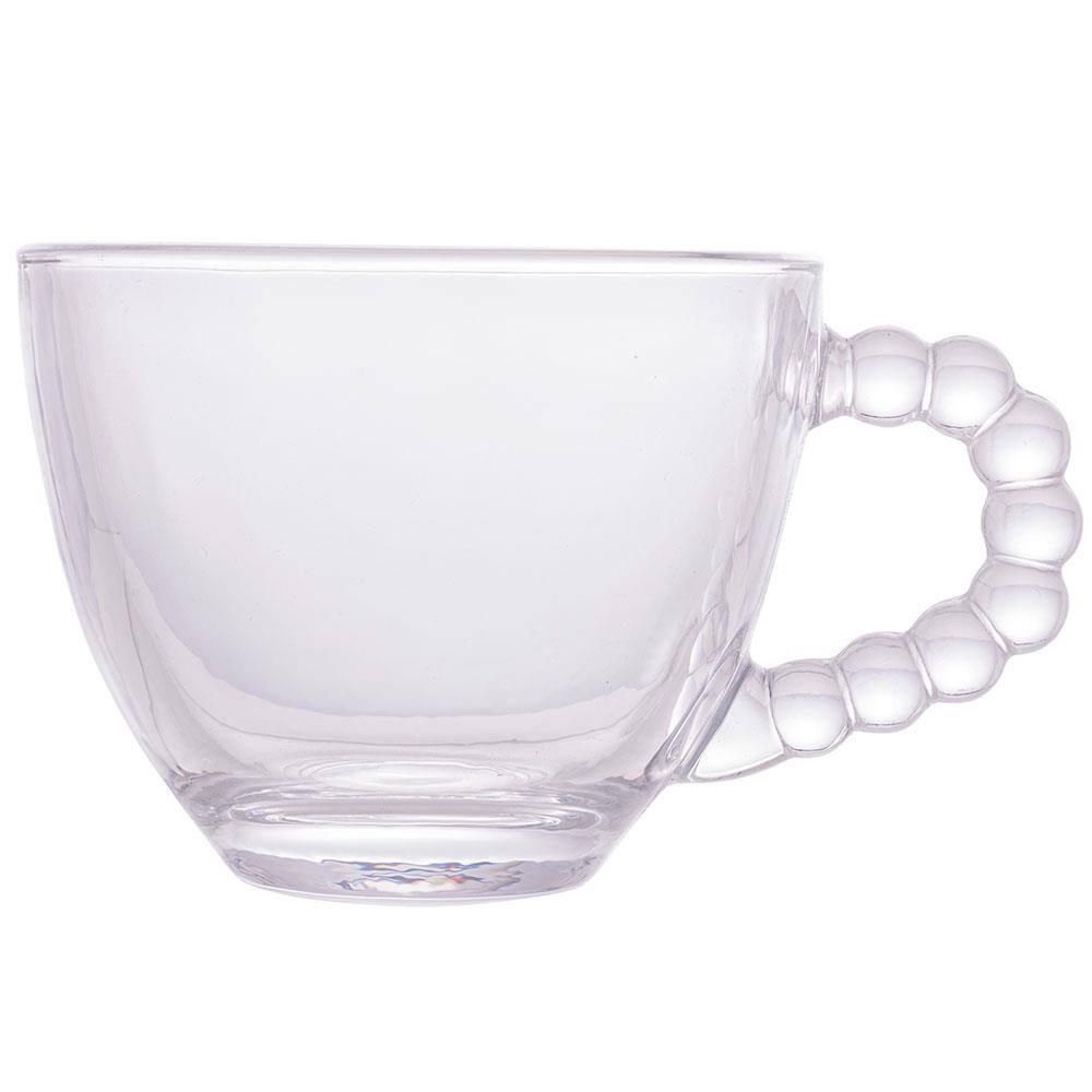 Conjunto com 4 Xícaras para Café Wolff Pearl em Cristal - 80 ml - 3