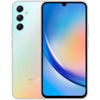 Smartphone Samsung Galaxy A34 5G Prata 128GB, 6GB, Processador Octa-Core, Câmera Tripla Traseira, Selfie de 13MP, Tela Infinita de 6.6" 120Hz - 1