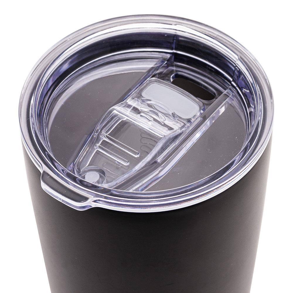 Copo Térmico Wolff 28900 com Tampa e Parede Dupla Preto - 600 ml - 5