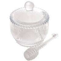 Meleira com Dosador Wolff Pearl em Cristal - 7 x 8 x 10 cm - 3