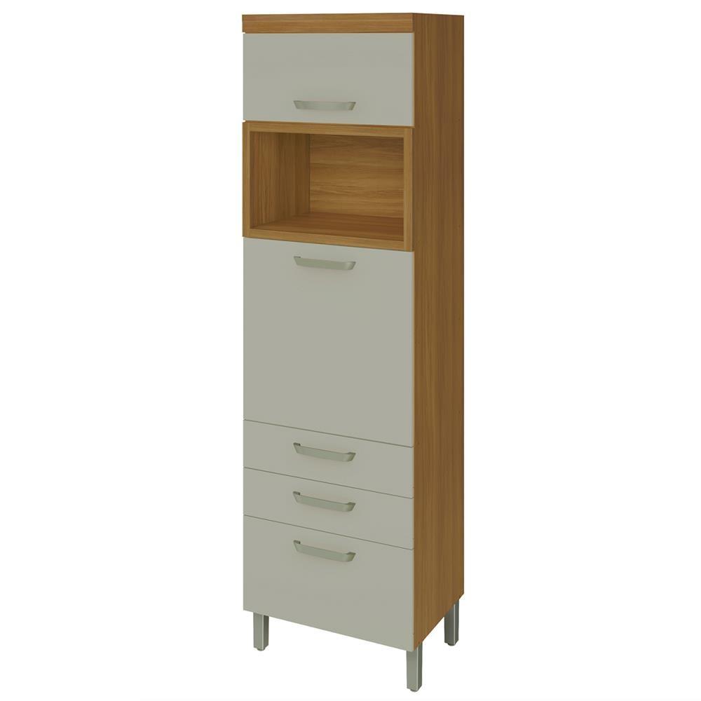 Paneleiro Nesher Princesa 2 Portas, 3 Gavetas e Prateleiras – 64cm - 1