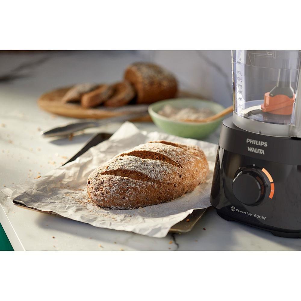 Processador de Alimentos Philips Walita PowerChop RI7300 3 em 1 com 2 Velocidades – 600 W - 8