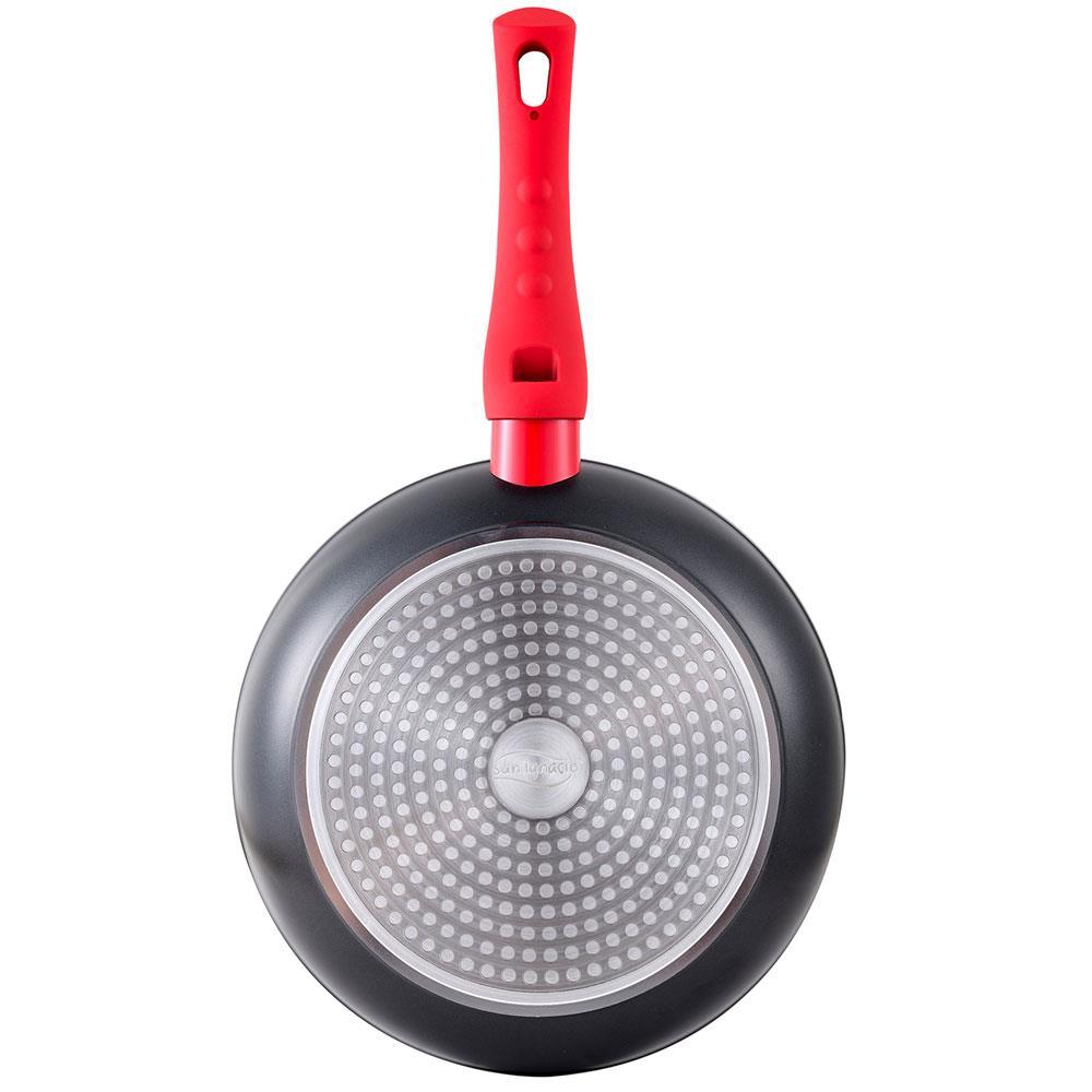 Frigideira Bergner Toledo em Alumínio Forjado com Revestimento em Marble e Fundo de Indução 24 cm – Preta - 3