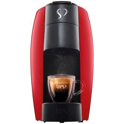 Cafeteira Espresso TRES 3 Corações LOV Automática - Vermelha