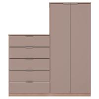 Cômoda Sapateira Bartira Roma com 2 Portas e 5 Gavetas - 122cm de largura - 2