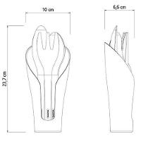 Jogo para Jardinagem Tramontina Cocoon em Plástico - 4 Peças - 7