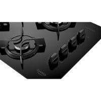 Cooktop a Gás 4 Bocas Dako Supreme com Queimador Tripla Chama Preto – Bivolt - 9