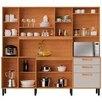 Cozinha Compacta Itatiaia Nápoles com 8 Portas, 3 Gavetas e 9 Prateleiras - 220cm de largura - 3