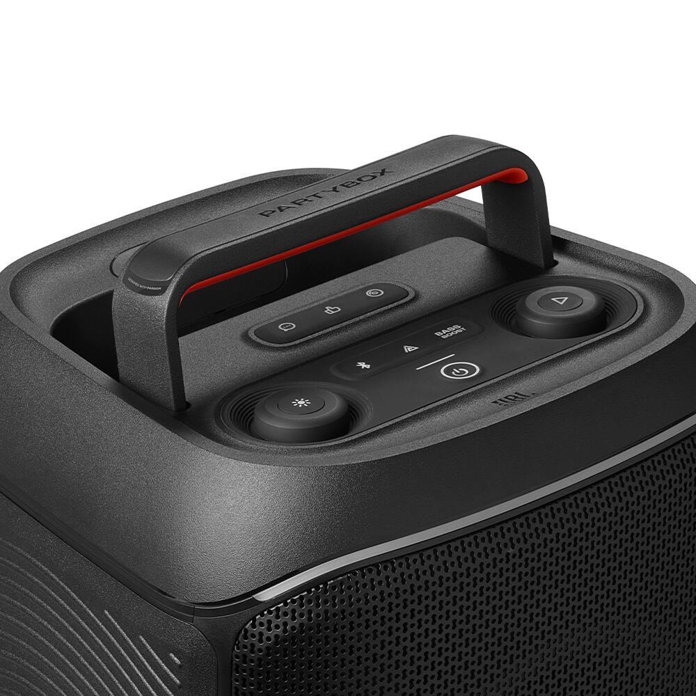 Caixa de Som JBL Partybox 120 com 160W RMS, Bluetooth 5.4, Alça Dobrável e Resistência a Água IPX4 – Preto - 4