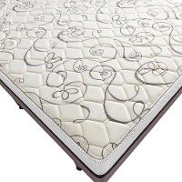 Cama Box Conjugada Casal Herval Roma Ortopédico Espuma D20 e Tecido Poliéster 53x138x188cm - Marrom/Bege/Branco - 7