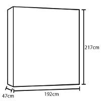 Guarda-Roupa Demóbile New Murano com 10 Portas e 3 Gavetas - 8