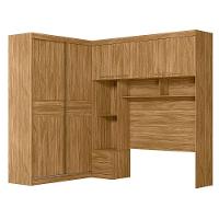 Guarda-roupa Modulado Casal Moval Florença com 6 Portas, 5 Gavetas, 7 Prateleiras e 242cm de Largura - 5