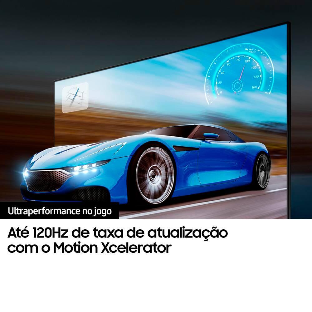 Smart TV 75" QLED 4K Samsung QN75Q70DAGXZD com Pontos Quânticos, Upscaling, Gaming Hub, Design AirSlim, Alexa built in e Painel até 120Hz - 5