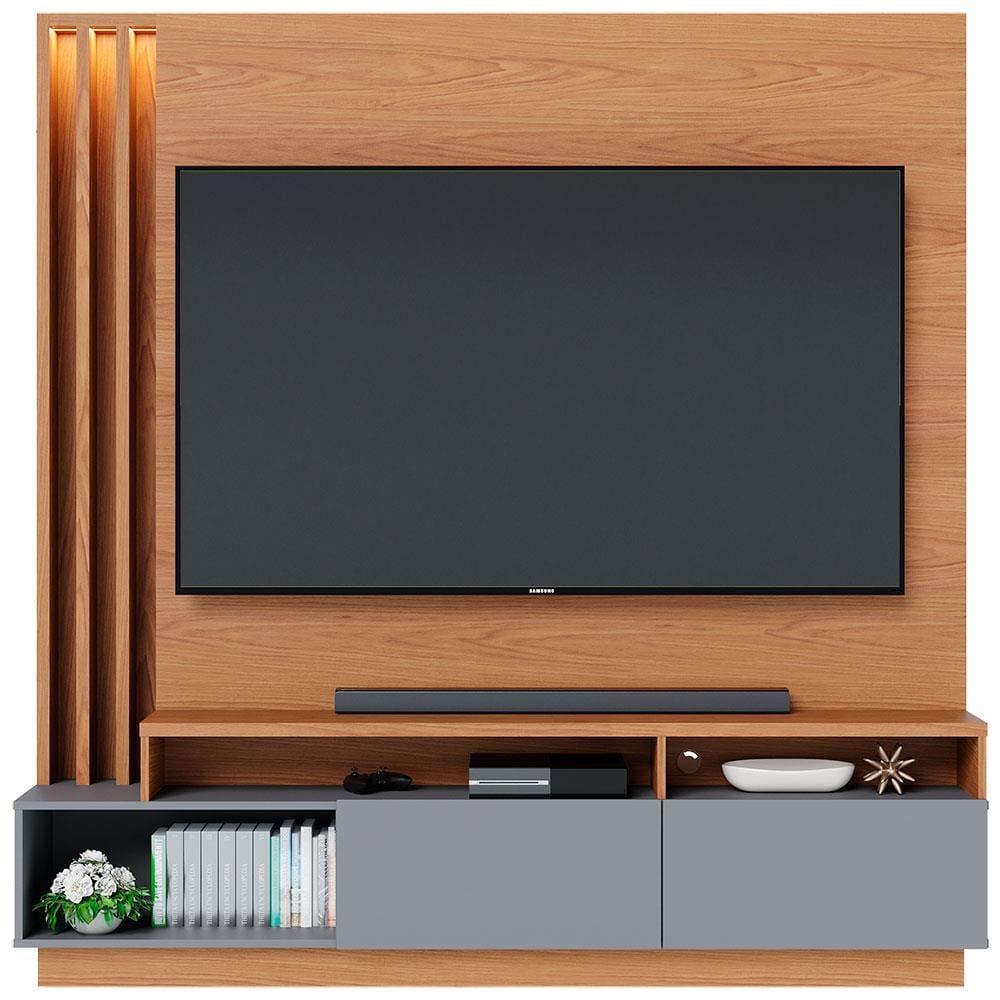 Estante Home Colibri Humaitá com 180 cm de Largura, Ideal para TV de Até 65” - 5