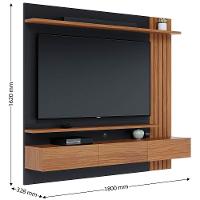 Painel Home Suspenso Colibri Juriti com 180 cm de Largura, Ideal para TV de Até 65” - 8