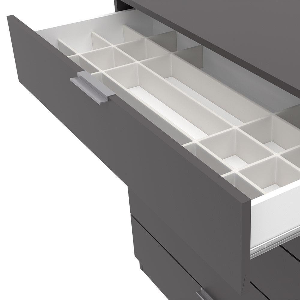 Cômoda Bartira Diplomata com 5 Gavetas e 90 cm de Largura - 6