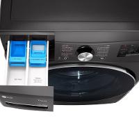 Lava e Seca LG 18Kg/10Kg com Inteligência Artificial AI DD™ e Wi-Fi WD18BV2S6B – Black Inox - 3