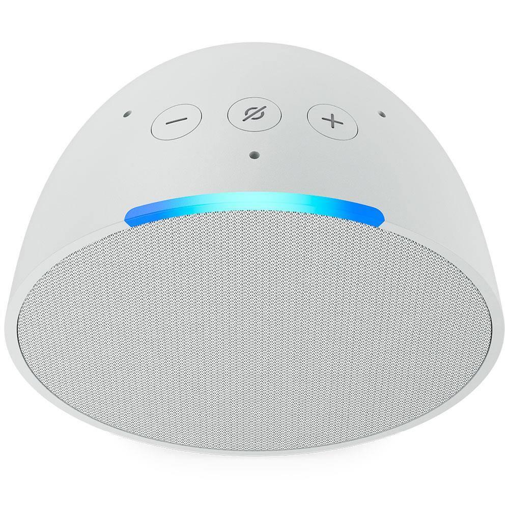 Smart Speaker Echo Pop Compacto com Som Envolvente e Alexa - Branco - 4