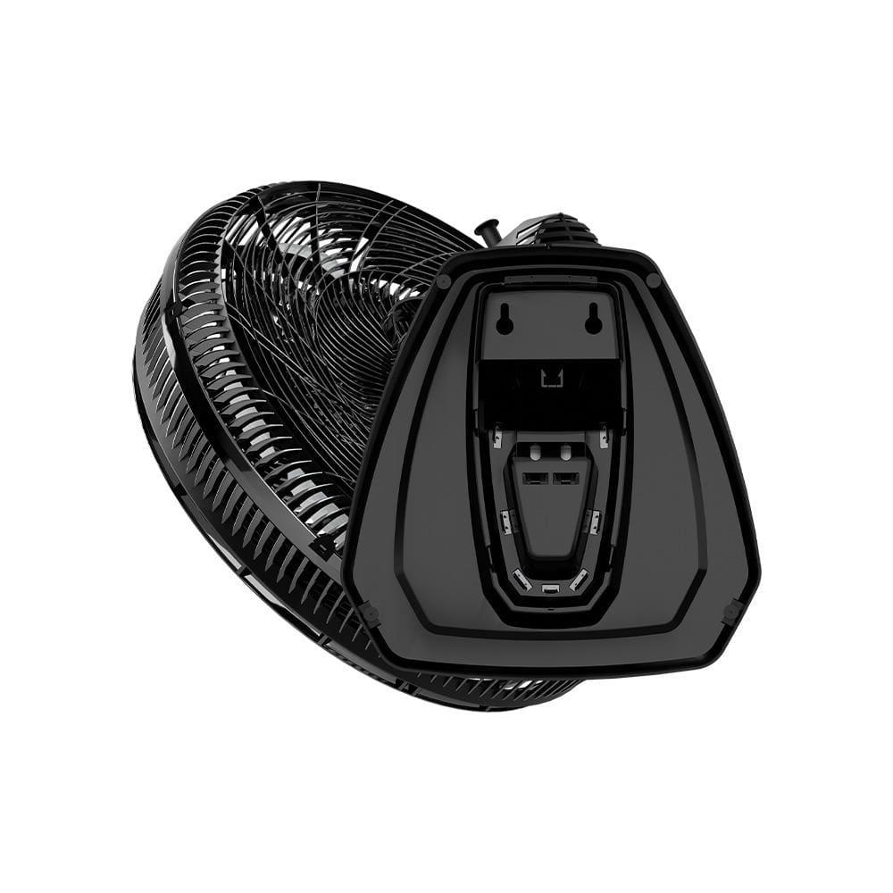 Ventilador de Mesa/Parede Wap Flow Turbo com 8 pás e 3 velocidades 180W - Preto e Cinza - 8