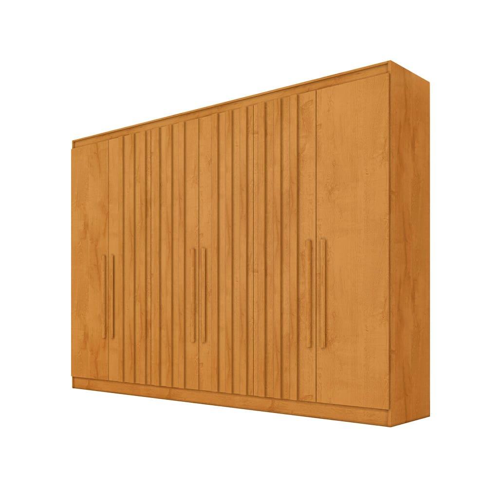 Guarda-Roupa Europa Mademarques Sicilia 6 Portas 4 Gavetas 15 prateleiras 210cm - 2