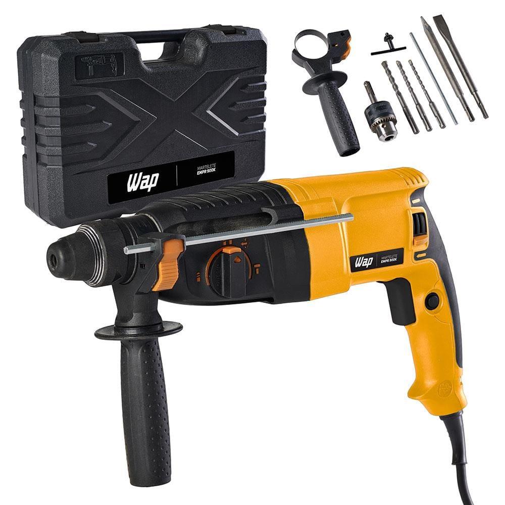 Martelete Perfurador e Rompedor Wap EMPR 900K SDS Plus - 1