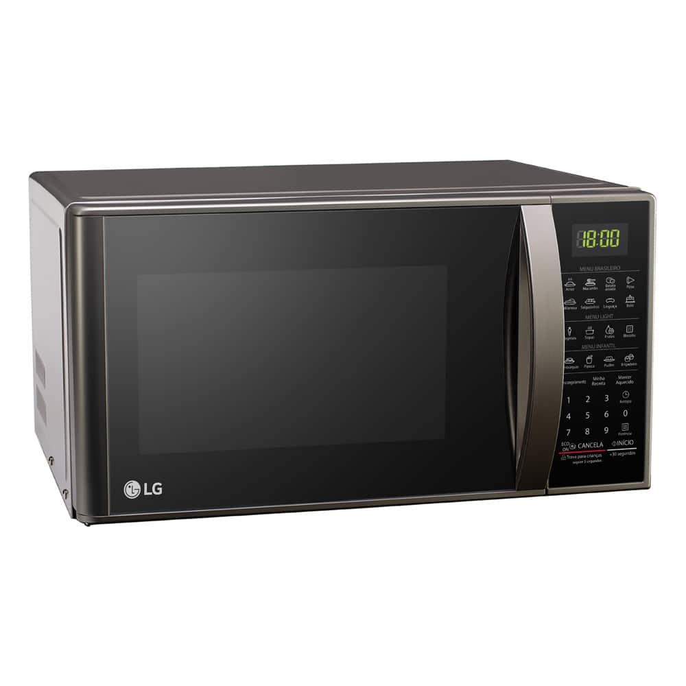 Forno Micro-ondas LG MS3043BR com Função Manter Aquecido e Limpa Fácil - Prata - 3