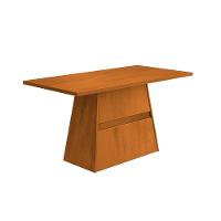 Mesa de Jantar Retangular Dobue Dakar com 6 cadeiras estofadas – 80cm de largura - 3