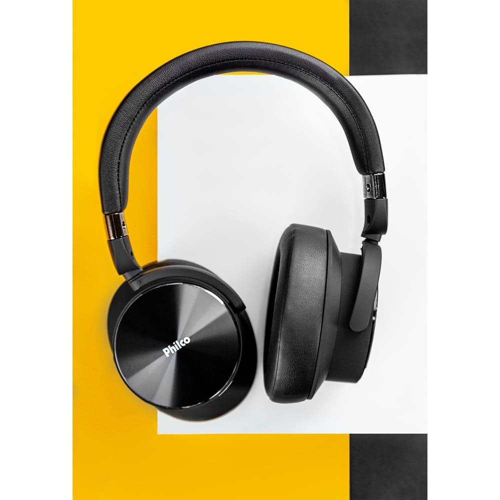 Fone de Ouvido Philco Bluetooth Noise-Cancelling 30H PFO04BTP – Preto - 5