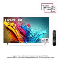 Smart TV 4K 75" LG QNED 75QNED85T com Processador a8 AI, Painel 120Hz, Quantum Dot Nanocell, Design Super Slim, FreeSync e webOS 24 - 2