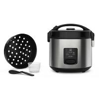 Panela Elétrica de Arroz Electrolux Efficient ERC20 por Rita Lobo com Trava de Segurança 3,5L – Inox e Preta - 5