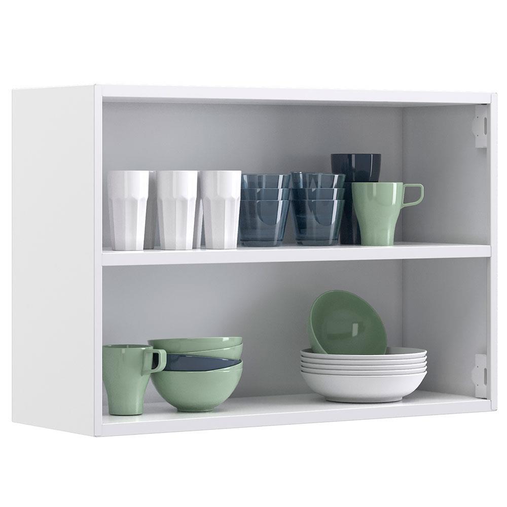 Armário Aéreo Duplo Itatiaia New Premium com 2 Portas e 1 Prateleira - 80cm de largura - 2