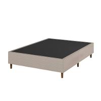 Base Box de Casal Umaflex Milão com Revestimento em Malha 26x138x188cm – Bege - 1